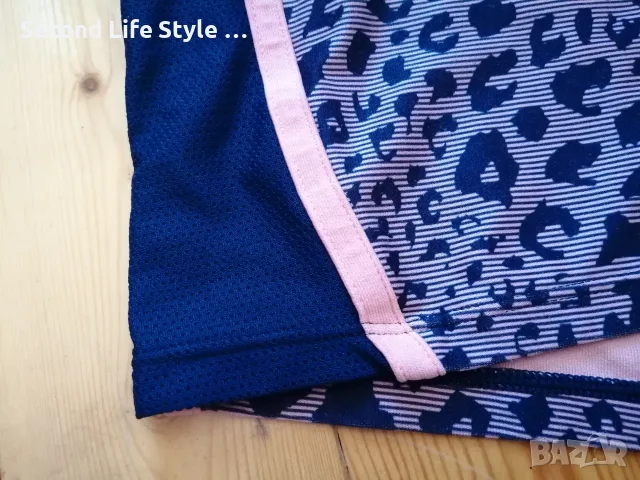 Nike Dri-FIT оригинален дамски къс клин / къси спортни панталонки с леопардов принт р-р S, снимка 9 - Къси панталони и бермуди - 55692419