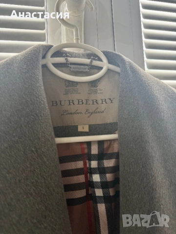 Burberry дамско палто, снимка 3 - Палта, манта - 54558661