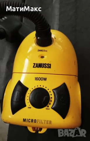 Прахосмукачка ZANUSSI 1600W, снимка 4 - Прахосмукачки - 55429228
