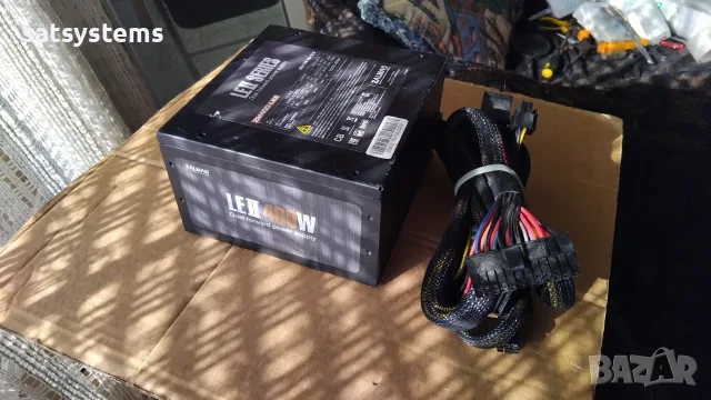 Компютърно захранване 400W Zalman ZM400-LEII ATX12V Ver2.3 120mm FAN, снимка 3 - Захранвания и кутии - 55335398