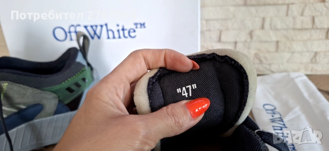 Продавам мъжки маратонки OFF WHITE, снимка 9 - Маратонки - 55090489