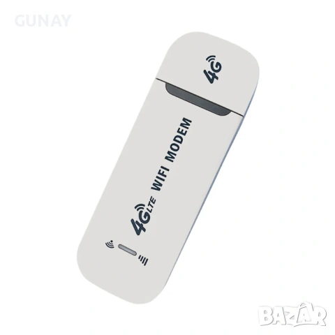 4G LTE USB Модем и WiFi Рутер 150Mbps - Преносим Безжичен Хотспот за SIM Карта, Интернет за Кола, снимка 8 - Рутери - 54045747