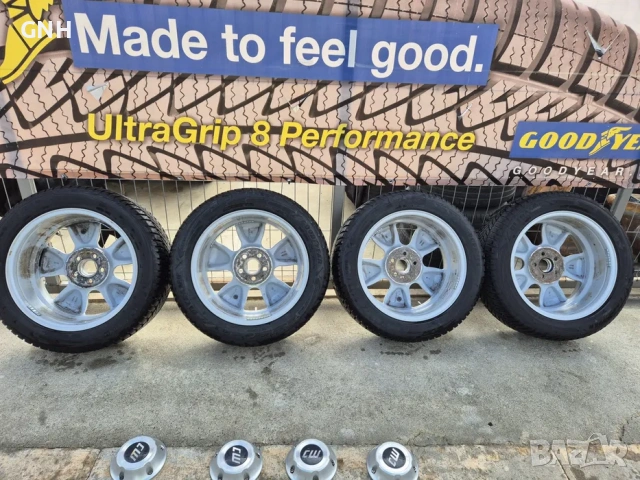 Джанти Borbet 18 цола , 5х114,3, 8j , et20 , 245/50/18 Jeep Kia Honda, снимка 8 - Гуми и джанти - 54484572