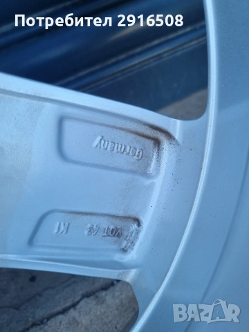 Оригинални джанти за vw 17inch , снимка 10 - Гуми и джанти - 55007102
