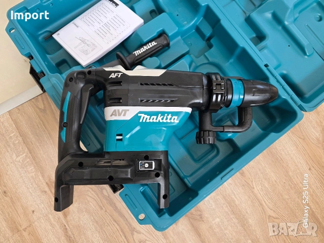 ПРОФЕСИОНАЛЕН АКУМУЛАТОРЕН БЕЗЧЕТКОВ ПЕРФОРАТОР MAKITA DHR400, снимка 6 - Други инструменти - 54242671