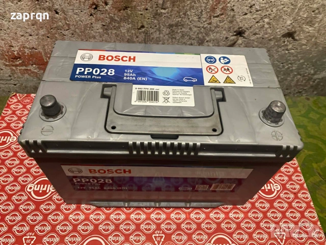 Акумулатор Bosch/Бош PP028 95 амп/ч Азиатка R+