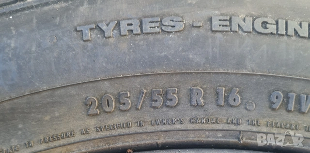 Лети джанти за Mazda 205 55 16 цола 5х114 със летни гуми Continental, снимка 5 - Гуми и джанти - 54856823