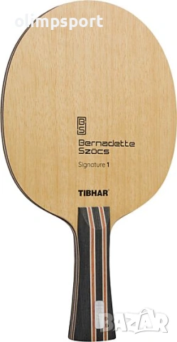 дърво за тенис на маса Tibhar B. Szöcs Signature 1 ново 7 пластово балансирано дърво тегло 85-86 гр 