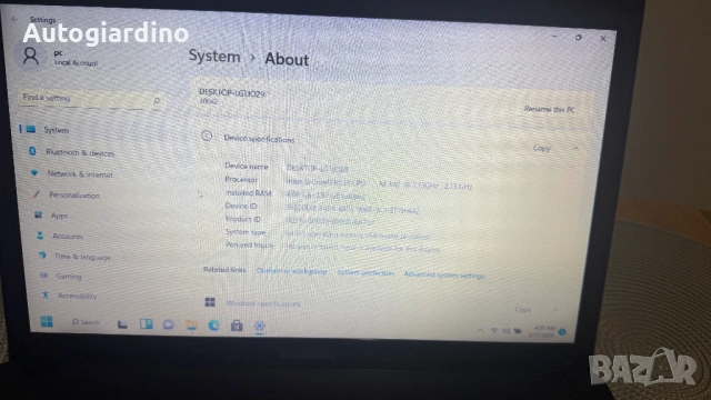 Лаптоп Lenovo G560, снимка 12 - Лаптопи за работа - 54623195