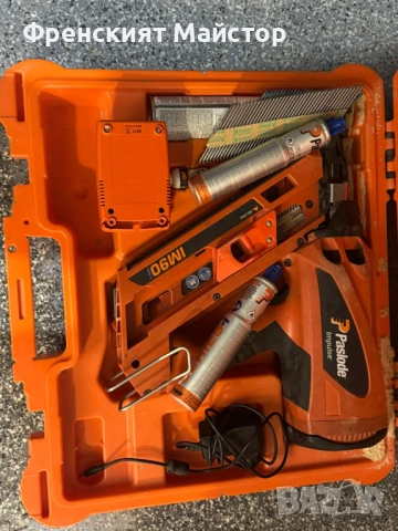 Paslode IM90i пистолет за пирони в дърво от 50 до 90мм покриви къщи, снимка 2 - Други инструменти - 54126488