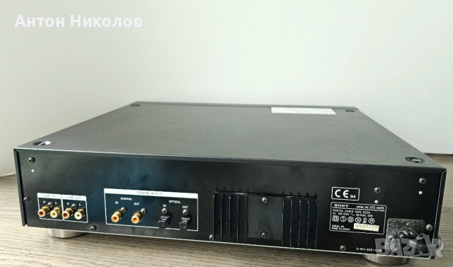Sony DTC-60ES DAT рекордер – запис/възпроизвеждане, работещ, снимка 6 - Декове - 54390552