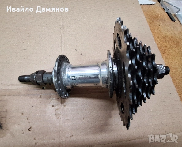 Преден венец / курбел с 3 венеца / педали за велосипед / задна главина с 6 скорости