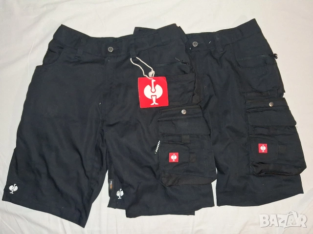 3 броя - Engelbert Strauss motion 2020 Work shorts  50 (M-L) и 48 (S-M) мъжки къси панталони