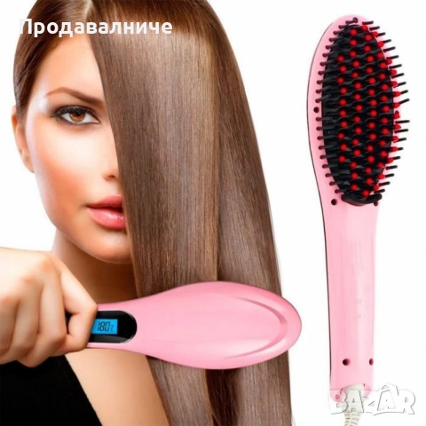 Четка за изправяне на коса Luxury, снимка 7 - Преси за коса - 54802097