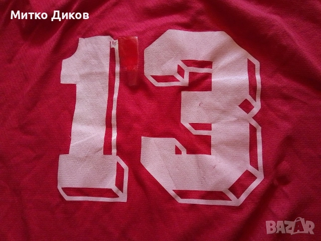 Хокейна тениска винтидж #13 Washinghton Capitals маркова на Don Allieson Athletic размер ХЛ, снимка 8 - Зимни спортове - 54809290