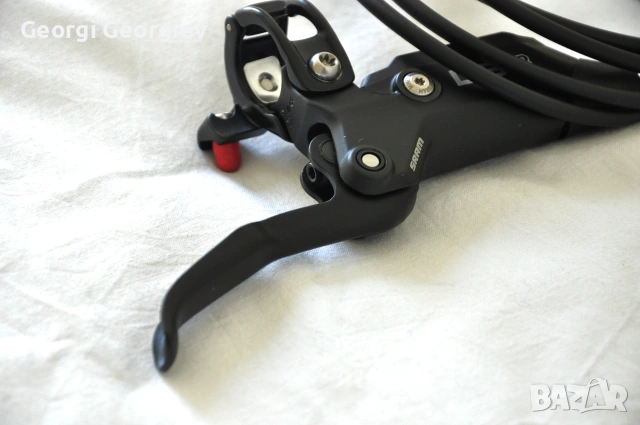 SRAM DB8 Stealth – пълен комплект спирачки + 2 диска 200 mm + 2 адаптера 20P-2, снимка 7 - Части за велосипеди - 55220481