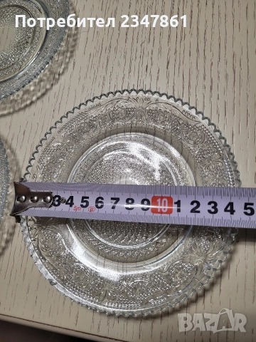 Десертни чинийки, снимка 5 - Чинии - 54954529