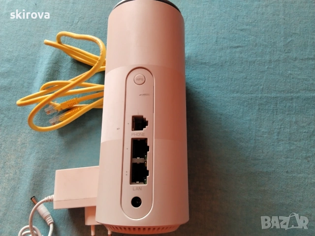 последен модел ултра бърз 5G+  сим картен рутер за сим карти на Виваком България , снимка 4 - Рутери - 54917062