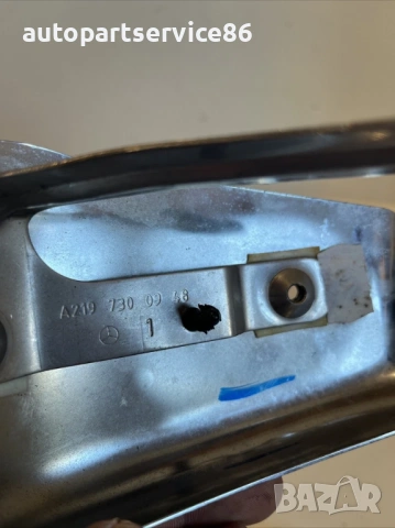 Хромирано покритие ляво за Mercedes Cls W219 (2009) A2197300948 , снимка 2 - Части - 54181848