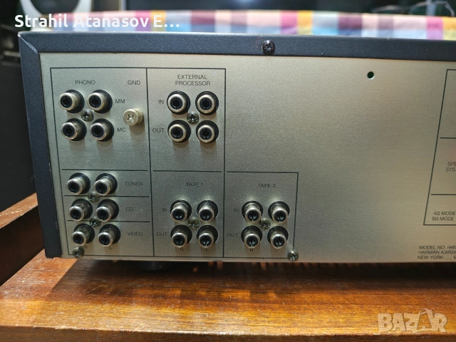 Harman/kardon HK 6500 Стерео Усилвател , снимка 10 - Ресийвъри, усилватели, смесителни пултове - 54993228