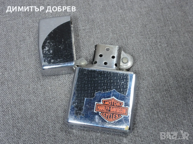 ОРИГИНАЛНА БЕНЗИНОВА ЗАПАЛКА ZIPPO HARLEY-DAVIDSON Е 06, снимка 10 - Колекции - 54913934