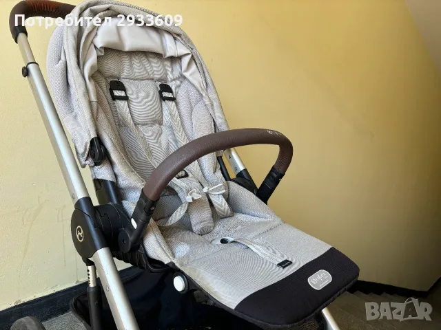 Сгъваема бебешка и детска количка Cybex Gold, снимка 3 - Детски колички - 55503888