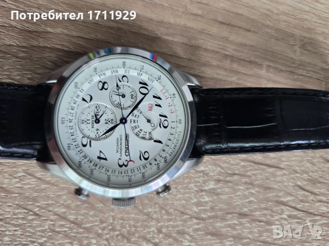 Мъжки часовник Seiko Premier Chronograph Perpetual, снимка 9 - Мъжки - 55250782