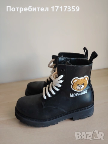 Оригинални дамски боти "Moschino", снимка 3 - Дамски боти - 55255746
