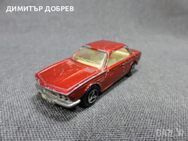 СТАРА РЕТРО МЕТАЛНА КОЛИЧКА MAJORETTE 235 BMW 3.0 CSI E9