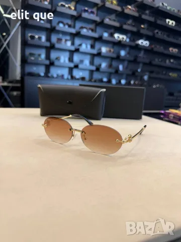 Очила + висок клас калъф + на марката кутия + сертификат + кърпичка miu miu Gucci tom ford , снимка 6 - Слънчеви и диоптрични очила - 55423526