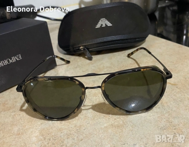 Мъжки слънчеви очила Armani , снимка 3 - Слънчеви и диоптрични очила - 54733734