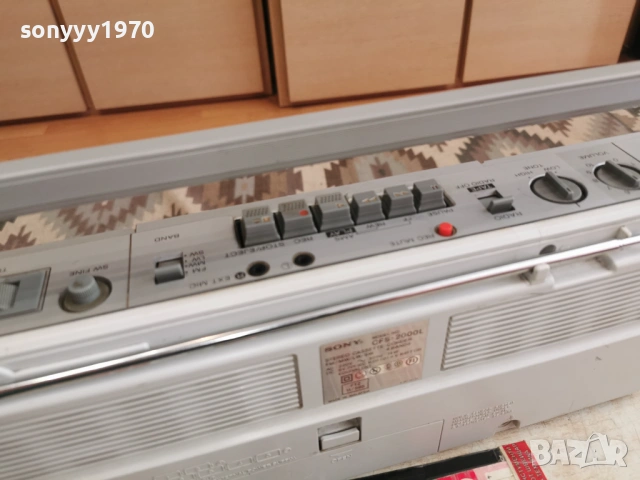 SONY CFS-2000L ВНОС ГЕРМАНИЯ 1804261559ЛLCHERY1, снимка 13 - Радиокасетофони, транзистори - 54237136