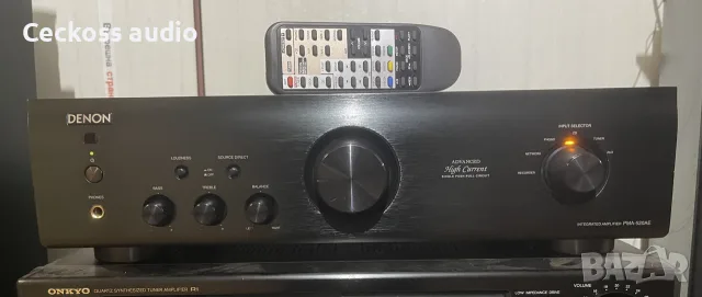 🎶 DENON PMA-520AE – ВИСОК КЛАС СТЕРЕО УСИЛВАТЕЛ | ПЕРФЕКТНО СЪСТОЯНИЕ | ДИСТАНЦИОННО, снимка 2 - Ресийвъри, усилватели, смесителни пултове - 55396400