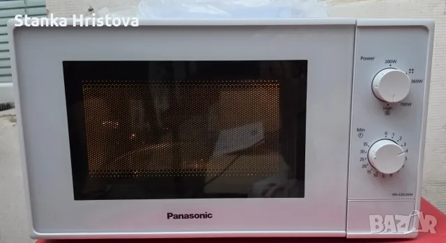 Микровълнова печка Panasonic 20L., снимка 5 - Микровълнови - 55563177