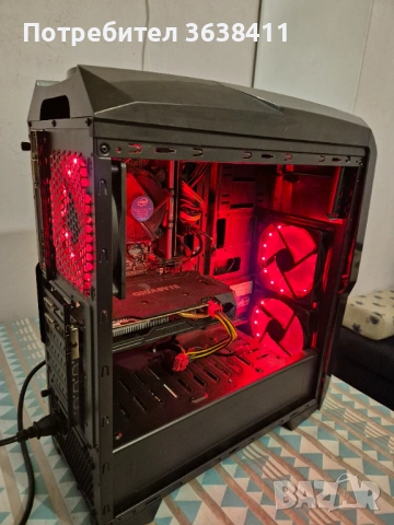 Геймърски компютър гаранция/i3 9100f 16GB,GTX 1060 6GB, 240GB SSD HDD 1TB, снимка 3 - Геймърски - 54097849