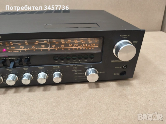 Стерео Ресивър Telefunken TR 550, снимка 6 - Ресийвъри, усилватели, смесителни пултове - 55036242