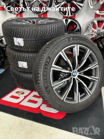 Джанти с Гуми 20 Цола BMW X5 G05 X6 G06 Michelin зимни, снимка 3 - Гуми и джанти - 54889910