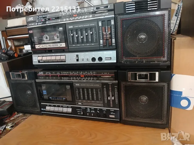 Касетофони на JVC, снимка 4 - Радиокасетофони, транзистори - 55501971