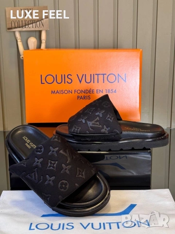 Louis Vuitton - 36-41⚜️Дамски Чехли , снимка 6 - Чехли - 54593789