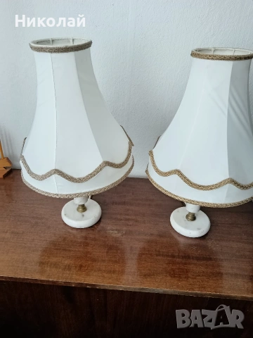 Стари нощни лампи / Мраморни / Мрамор