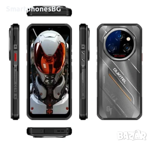 Oukitel WP62 5G 48GB RAM 512GB ROM с IP68 защита, снимка 7 - Други - 55233391