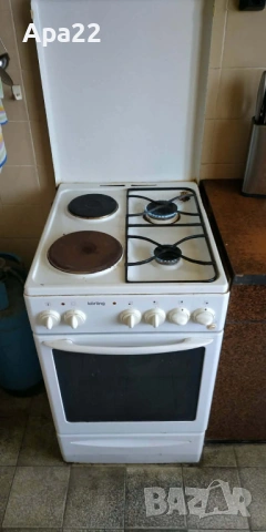 Готварска печка ток газ комбинирана