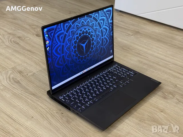 Геймърски Лаптоп 16’QHD+IPS 165Hz/i7-12700H/Lenovo Legion 5 Pro/32GB DDR5/1TB SSD/RTX 3070TI 8GB, снимка 3 - Лаптопи за игри - 55377197