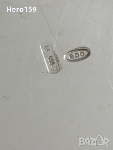 Сребърна чаша-халба,сребро 800,вместимост 250 мл., снимка 5 - Чаши - 54370198