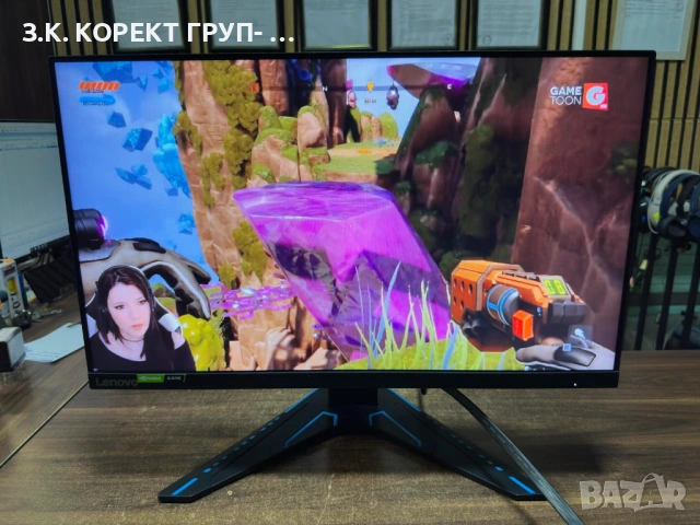 Продавам гейминг монитор Lenovo G24-20 23.8" 165Hz IPS, снимка 5 - Монитори - 54781791