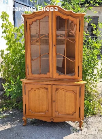 Ъглова витрина в стил Louis XV., снимка 13 - Бюфети - 55649232