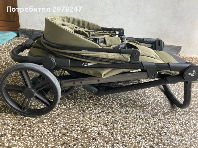 Бебешка лятна количкa Cangaroo - Ace, Cedar-Green, снимка 4 - Детски колички - 54580683