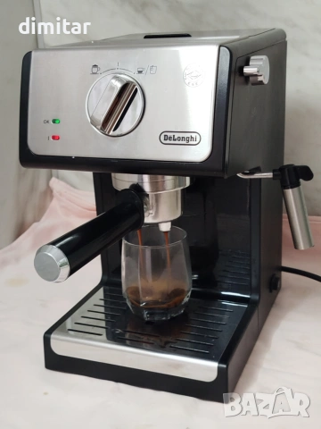 ЕСПРЕСО  kафе машина Delonghi ECP33.21BK, снимка 2 - Кафемашини - 55145708