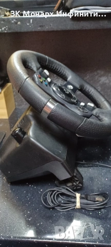 Волан и педали Logitech G920 , снимка 5 - Друга електроника - 54210634
