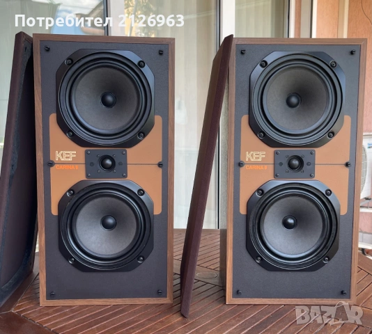 Продава чифт английски HiFi тонколони KEF CARRINA II